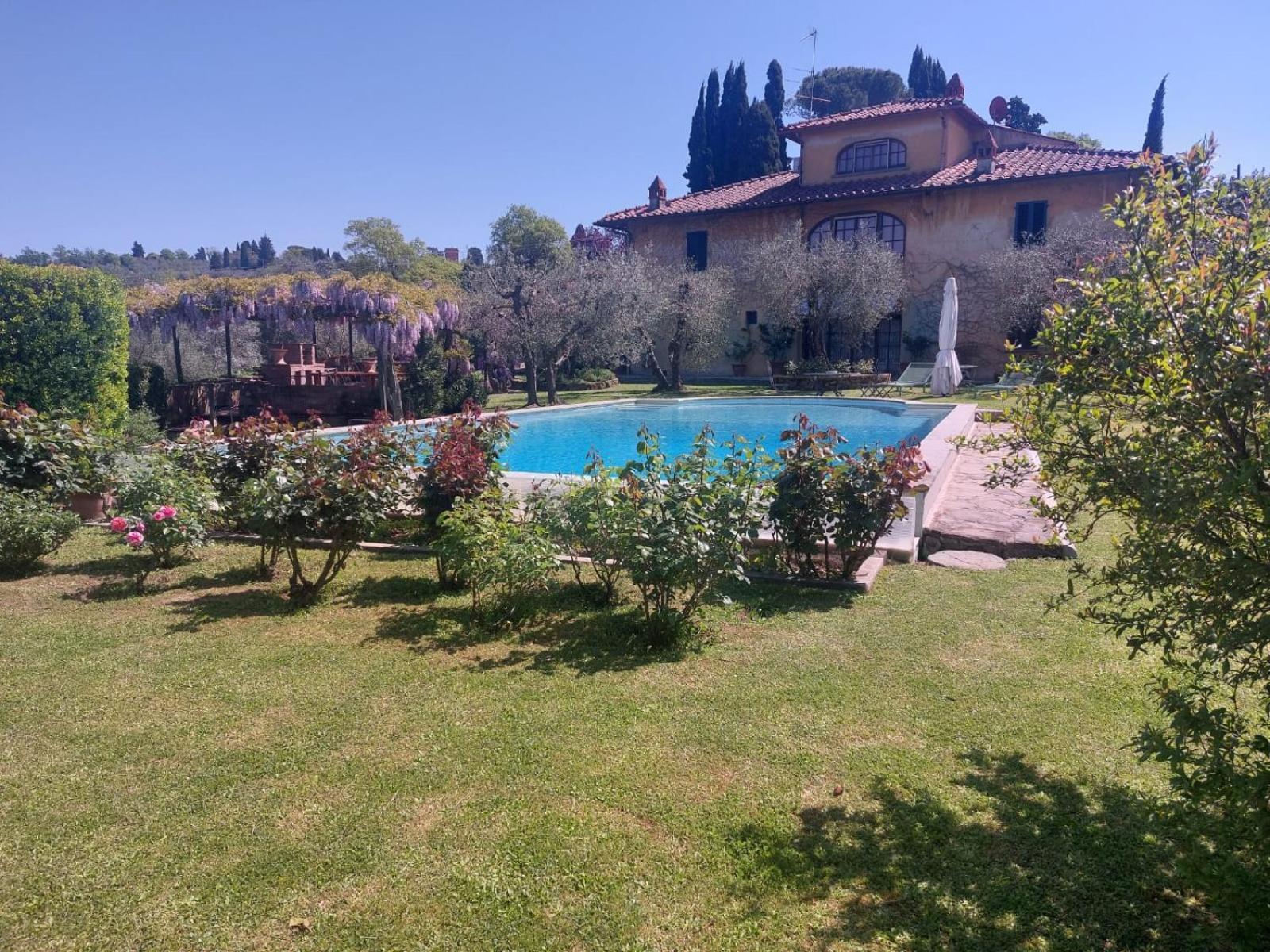 Villa Giotto Florence Pozzolatico Exterior foto
